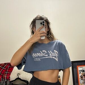 Gildan Blue Graphic Tee